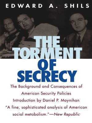 cover image of The Torment of Secrecy